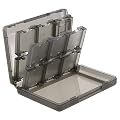 eForCity Game Card Case 24-in-1 Compatible with Nintendo 3DS XL , Smoke