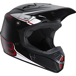 Fox Racing Matte Men's V2 MotoX Motorcycle Helmet - Black