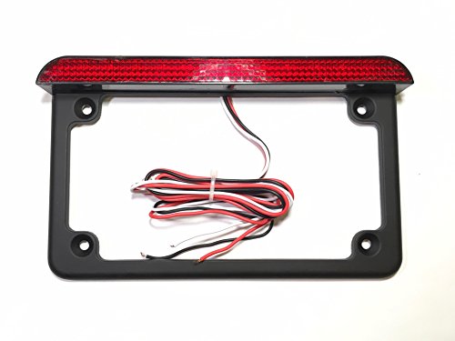 Motorcycle LED License Plate Frame