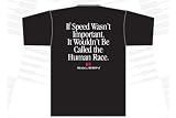 Saleen Black Human Race T-Shirt - Large