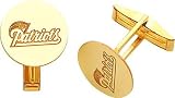 14K Gold NFL New England Patriots Cuff Links