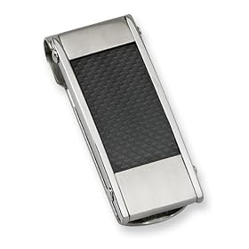 Buy Chisel,stainless Steel Black Carbon Fiber Money Clip by chisel
