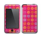 Pink Polka Dots Design Decal Protective Skin Sticker for Apple iPod Touch
