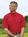 Jersey Short Sleeve Mock Turtleneck