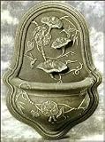 Euracast Tin Hummingbird Wall Fountain with pump 30 Inch X22 Inch