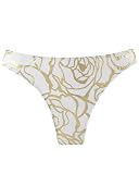 Spiegel Rose Print Bikini Swimsuit Bottom by Newport News