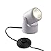 Kiven LED Accent Uplight w/Foot Switchï¼Œ Handheld Sized Portable Spot Light, White