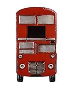 Metal Loft Bus Decorativo Art Rojo