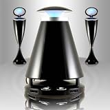 eSecure - 2.1 Surround Sound Subwoofer Speaker Radio PC / Laptop *FREEPOST*