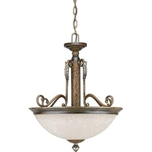 Forte Lighting 2293-03-36 3LT Bowl Pendant - Mojave by Forte Lighting