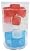 Red, Ice and Blue (TM) Reusable Ice Cubes for your Drinks