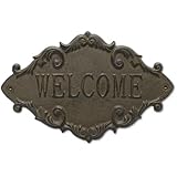 Abbott Cast Iron Welcome Sign