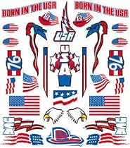 Stick-On Decal, Born in USA