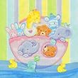 Adorable Ark Noah's Ark Baby Shower Beverage Napkins