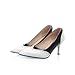 Charm Foot Vintage Lady Womens High Heel Mary Jane Pumps Dress Shoes