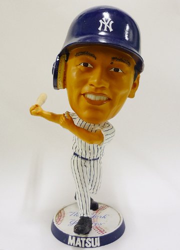 MLB 松井秀喜 ヤンキース ボブルヘッド・首振りフィギュア 【メジャーリーグMLBグッズ07】