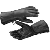Mossi Black X-Large Gauntlet Gloves