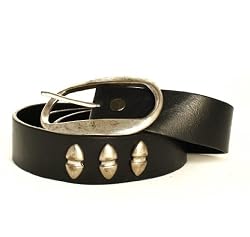 Tobacco Road Rocker Style Belt with Metal Bullet Detailing