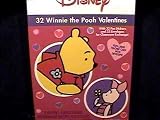 Disney Winnie the Pooh Valentines 32 count with stickers