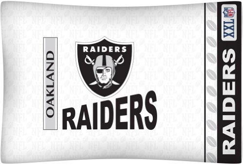 Oakland Raiders Standard Pillowcase Bedding