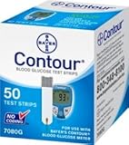 CONTOUR BLOOD GLUCOSE - 50 TEST STRIPS