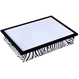 Welland Laptop Cushion Tray Laptop Desk 16 By 12 Inches(zebra)