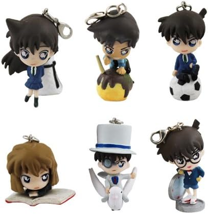 Details About 6x Detective Conan PVC Figure Set Brand New