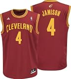 Antawn Jamison Burgundy Adidas Revolution 30 NBA Replica Cleveland Cavaliers Youth Jersey