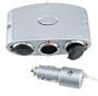 Universal 12V Outlet Multiplier with Lighter Function - Turns One Outlet into 3!