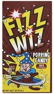 Fizz Wiz Popping Candy Cola Flavour 5G x Case of 50