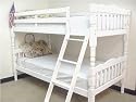 ACME 2298 White Bunkbeds Twin Youth Bunk Bed Country All New Wood