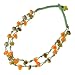 Twin Strand Earth Tone Braided Collar Necklace