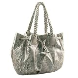 Chinese Laundry Handbags - Chinese Laundry Croco Tote with Cinch Belt