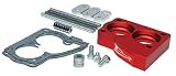 Airaid 300-565 PowerAid Red Anodized Aluminum Throttle Body Spacer