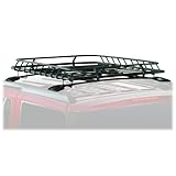 Lund 601011 Black 37.5' x 51' Roof Top Cargo Rack