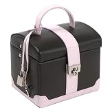 Wolf Designs Women's Pink & Brown Medium Trunk with Drawer #320368