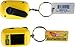 Solarrific® W4010 Solar/Handcrank LED Flashlight Keychain Pack of 5