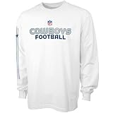 Reebok Dallas Cowboys White Orbital Long Sleeve T-shirt