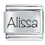 Name Alissa Italian Charm