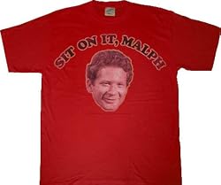 Happy Days Sit On It Malph Red T-shirt Tee