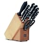 Wusthof Classic 9 Piece knife block set (Beech