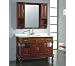 LuxExclusive Country Bathroom Vanity with Mirror LUX-BC-1120: 47 x 22; Mirror 43 x 35 LuxExclusive Country Bathroom Vanity with Mirror LUX-BC-1120: 47 x 22; Mirror 43 x 35