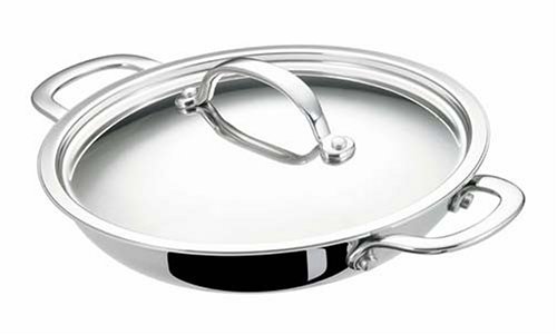 KitchenAid Clad 10-Inch Covered Everything Pan with Stainless-Steel Loop Handles