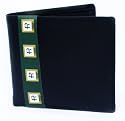 Soft Black Calf Hide Leather wallet by Prime Hide