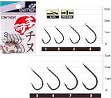 オーナー針 手研チヌ 黒 6号 10374