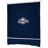 Milwaukee Brewers Sideline Collection Shower Curtain