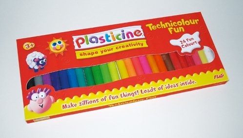 Childrens Toyshop  Toys : Plasticine - Technicolour Fun