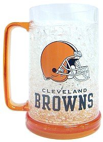 Cleveland Browns NFL Crystal Freezer Mug