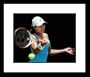 Martina Hingis Tennis Framed 8x10 Photograph Forehand Stroke