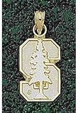 Anderson Jewelry Stanford Cardinal W/Tree Gold Charm